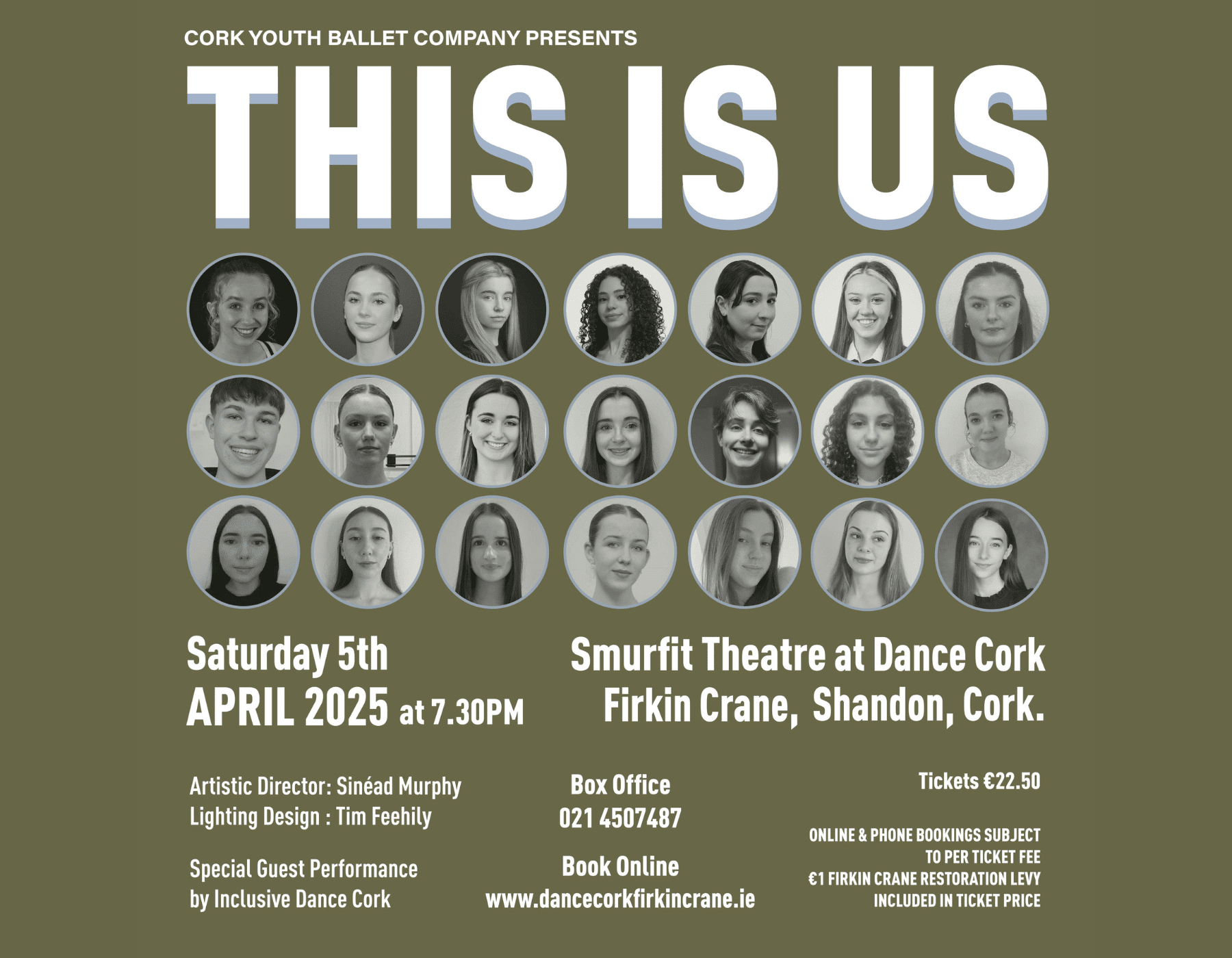 Firkin Crane Theatre, Cork: THIS IS US Cork Youth Ballet Company