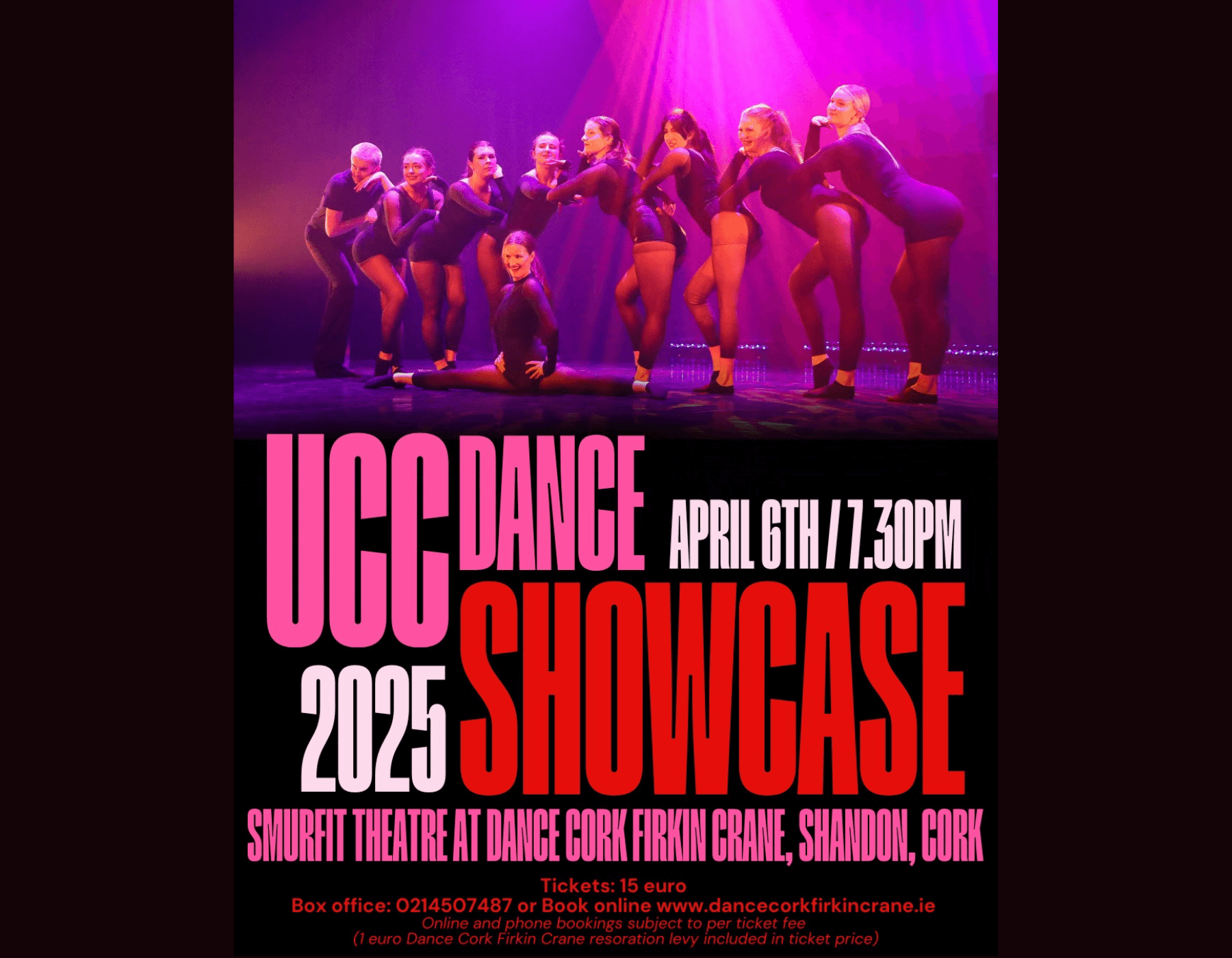 Firkin Crane Theatre, Cork: UCC Dance Showcase 2025