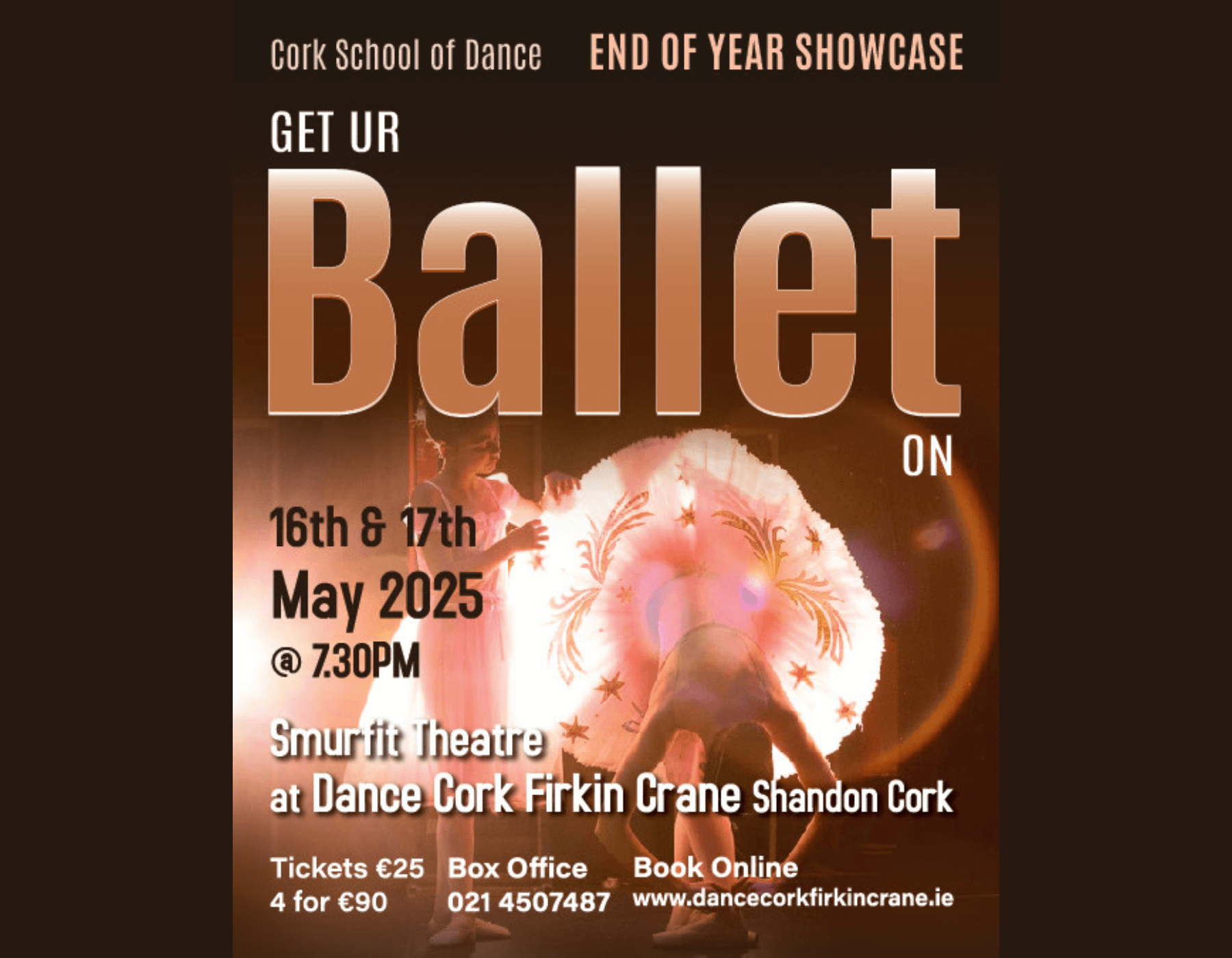 Firkin Crane Theatre, Cork: Get UR Ballet On – Cork School of Dance