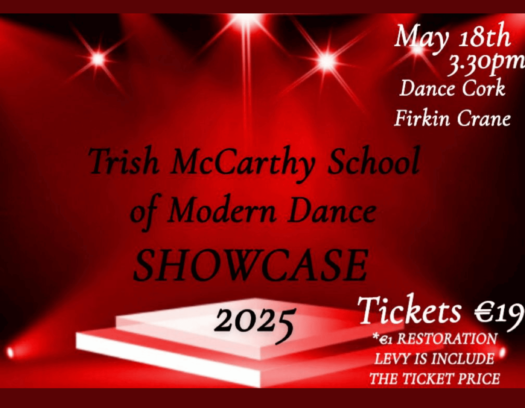 Firkin Crane Theatre, Cork: Trish McCarthy School of Modern Dance Showcase 2025